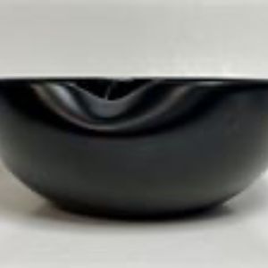 Tiffany & Co Bowl Art Glass Thumbprint Centerpiece Bowl 11" X  5" Elsa Peretti